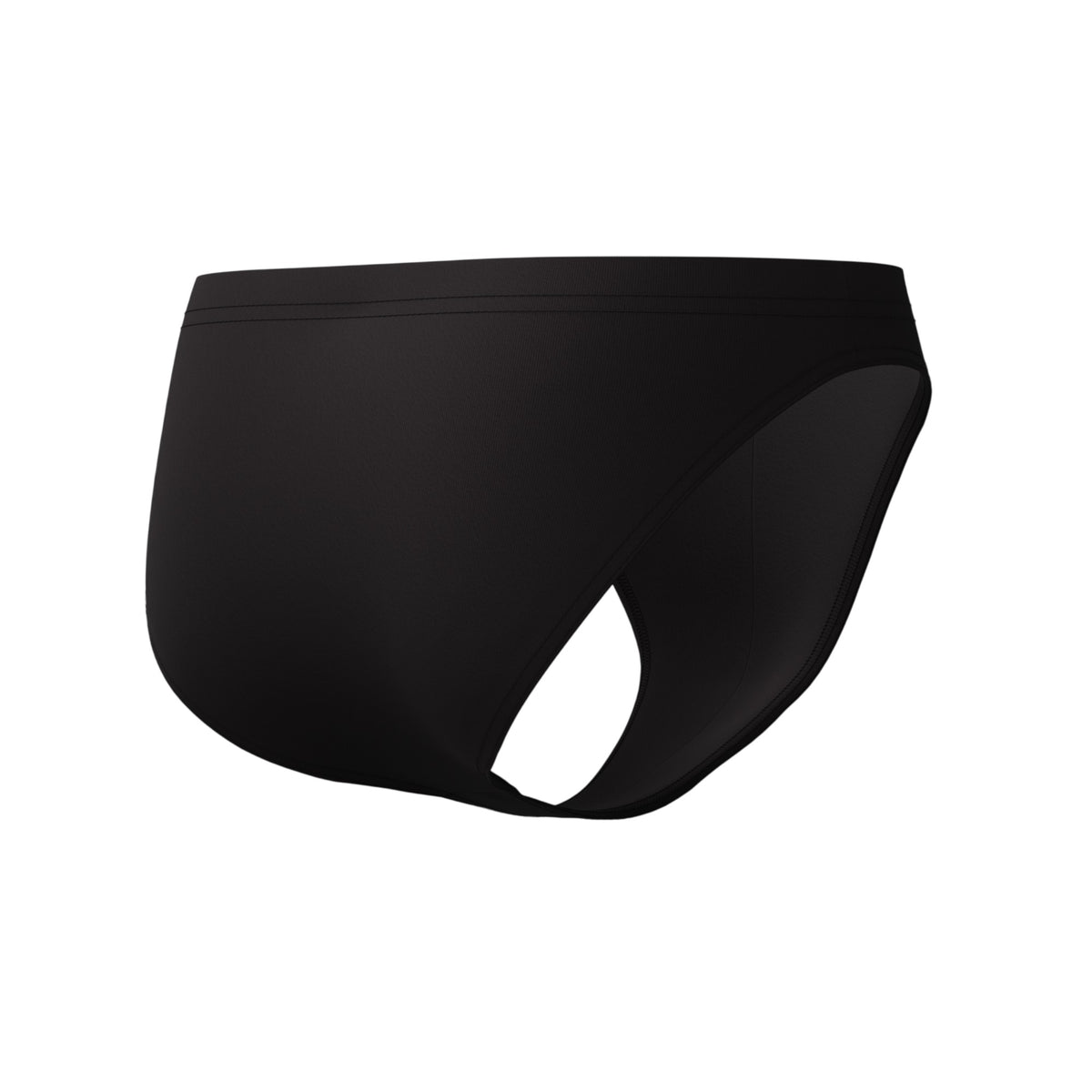 Black - Lifestyle - Speedo Mens Solid Swim Briefs