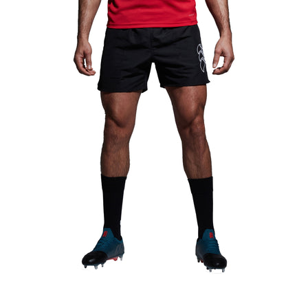 Black - Side - Canterbury Mens Tactic Shorts