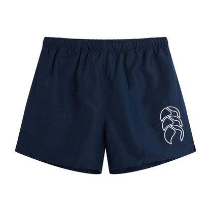 Navy - Back - Canterbury Mens Tactic Shorts