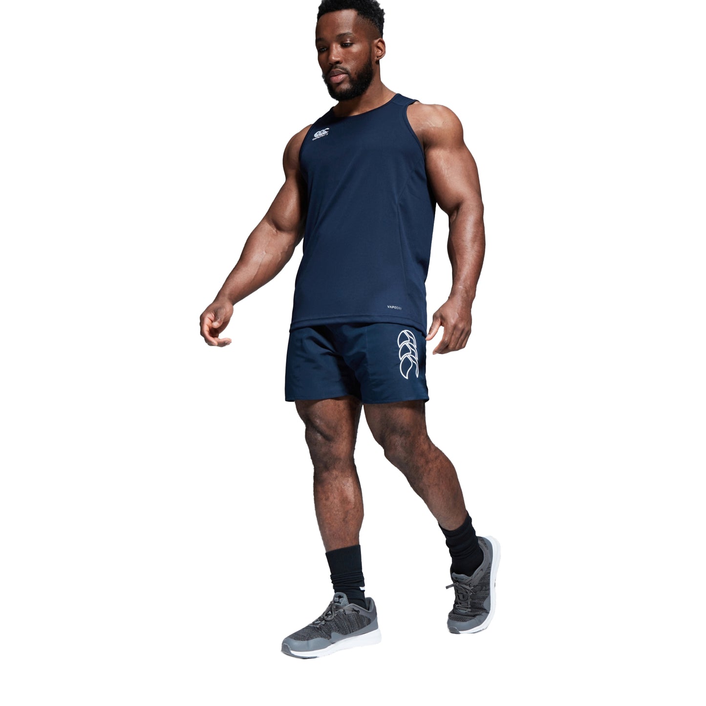 Navy - Close up - Canterbury Mens Tactic Shorts