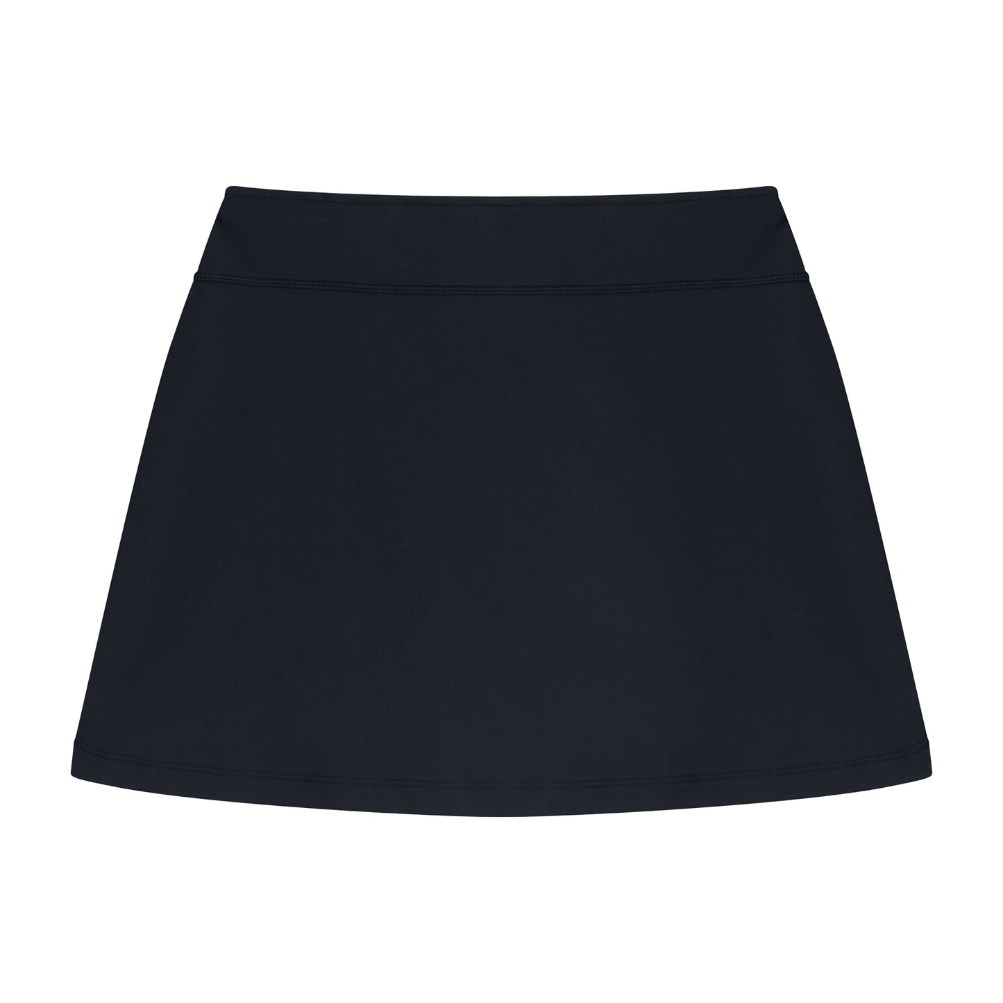 Black - Back - Canterbury Girls Plain Skort