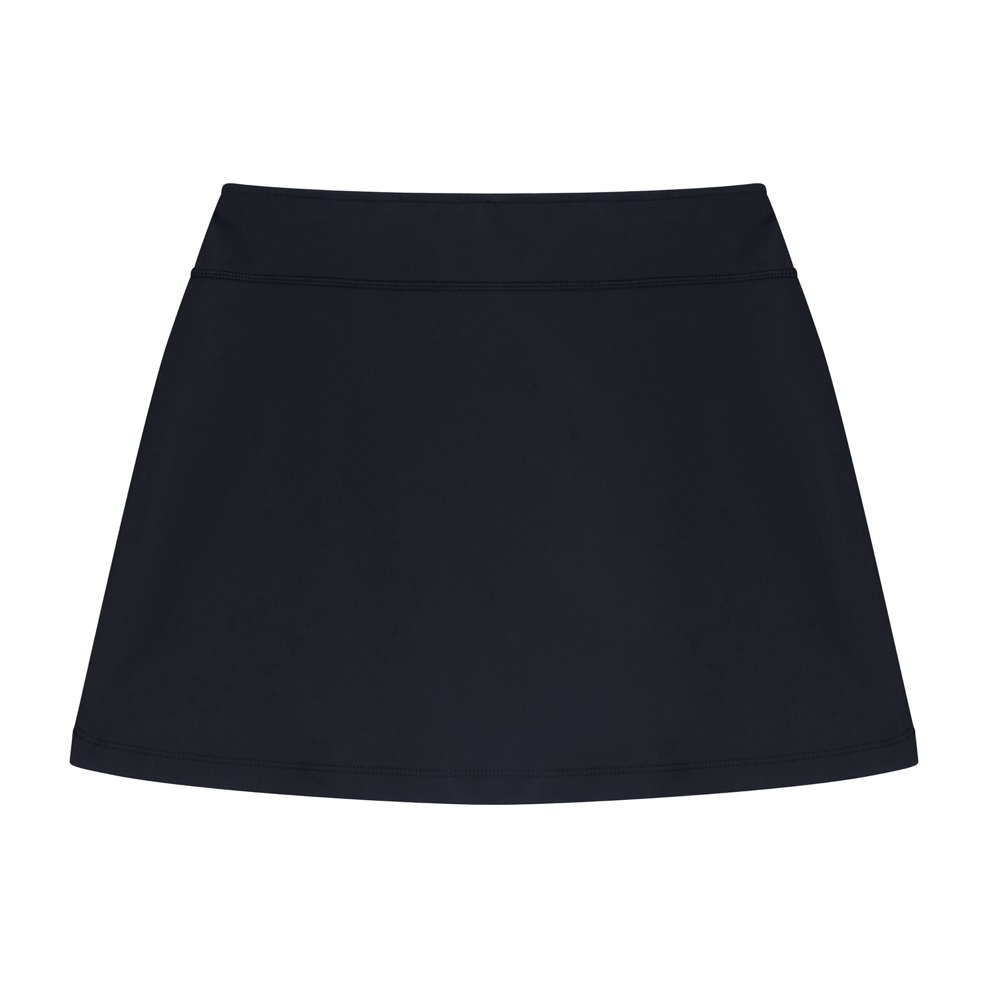 Black - Back - Canterbury Girls Plain Skort