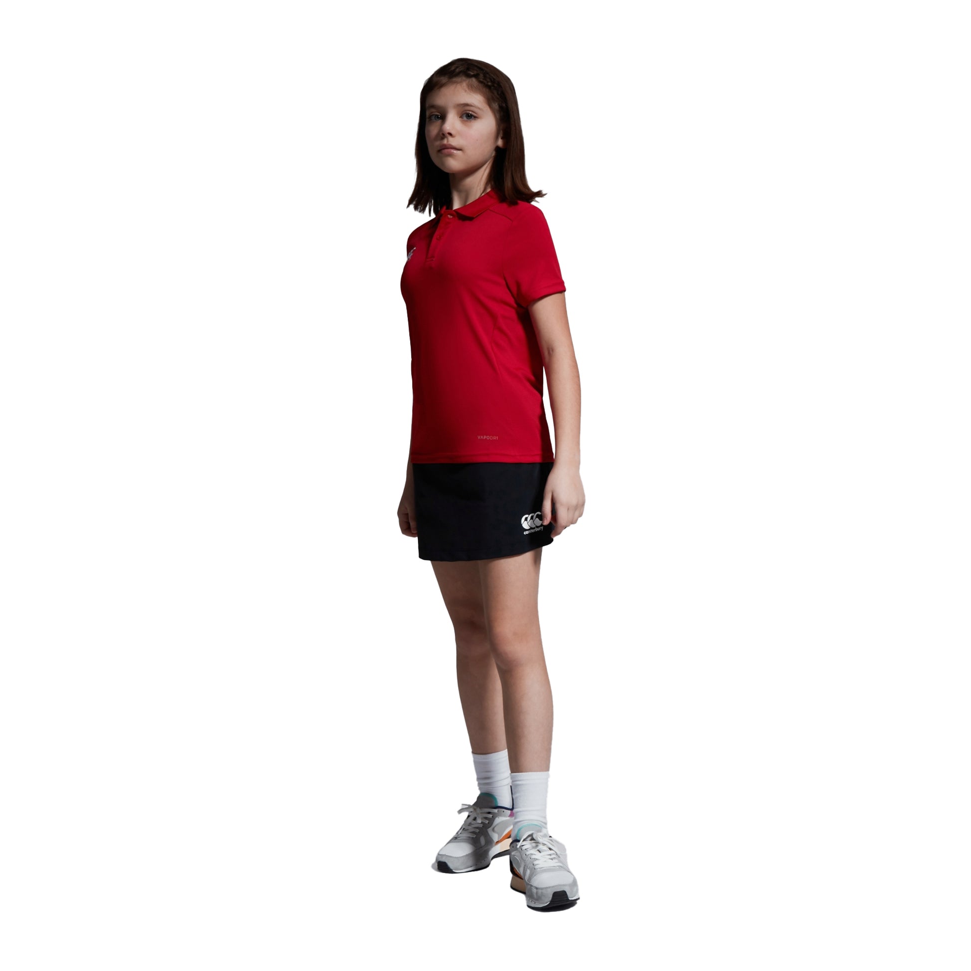 Navy - Side - Canterbury Girls Plain Skort
