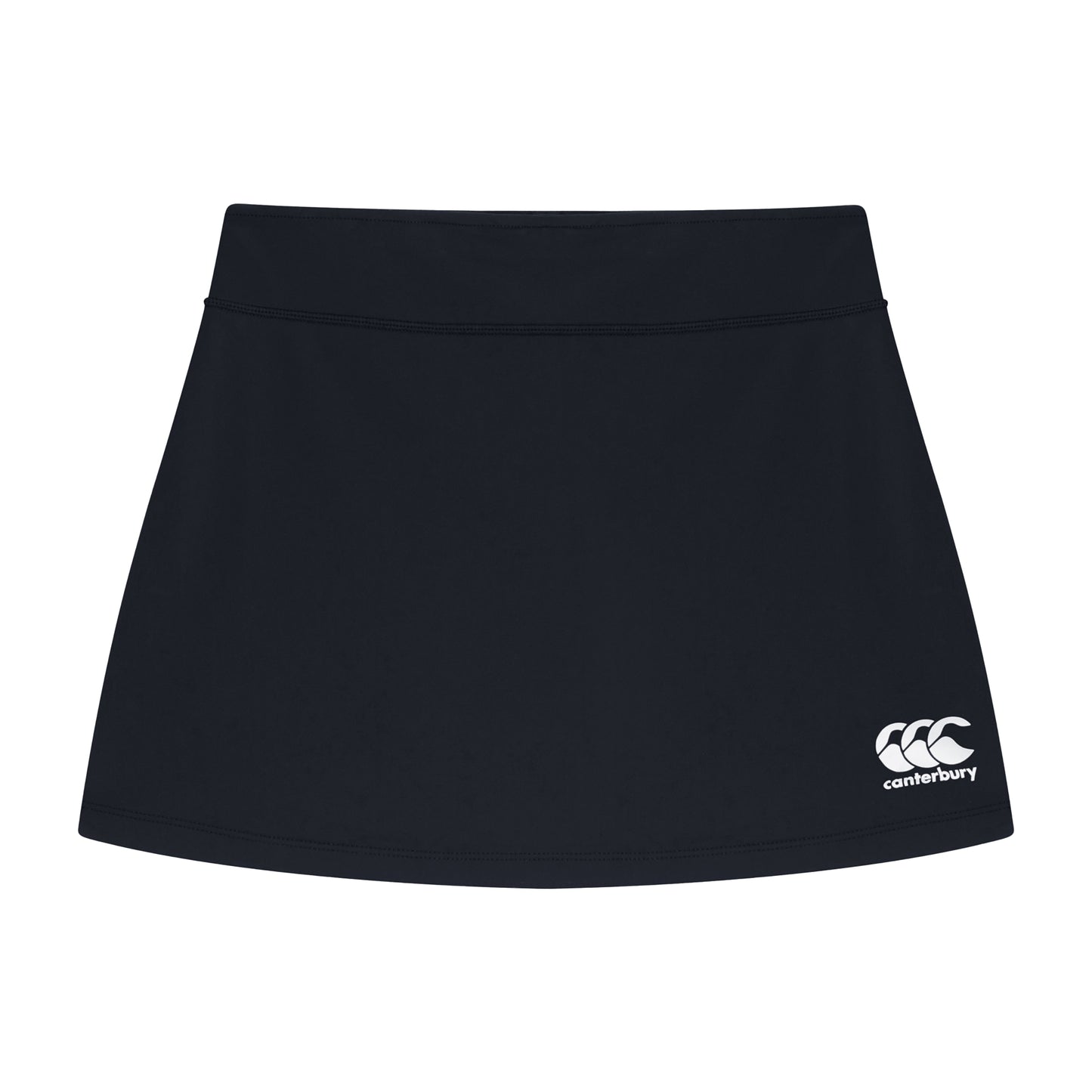 Black - Front - Canterbury Girls Plain Skort