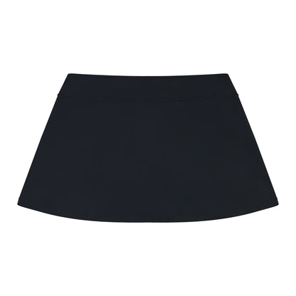 Black - Back - Canterbury Womens-Ladies Club Plain Skort