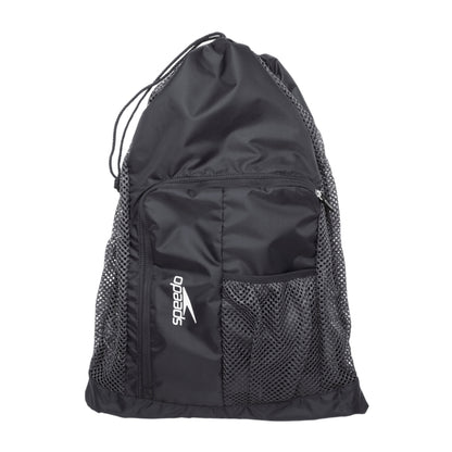 Black - Front - Speedo Mesh Ventilated Swim Bag