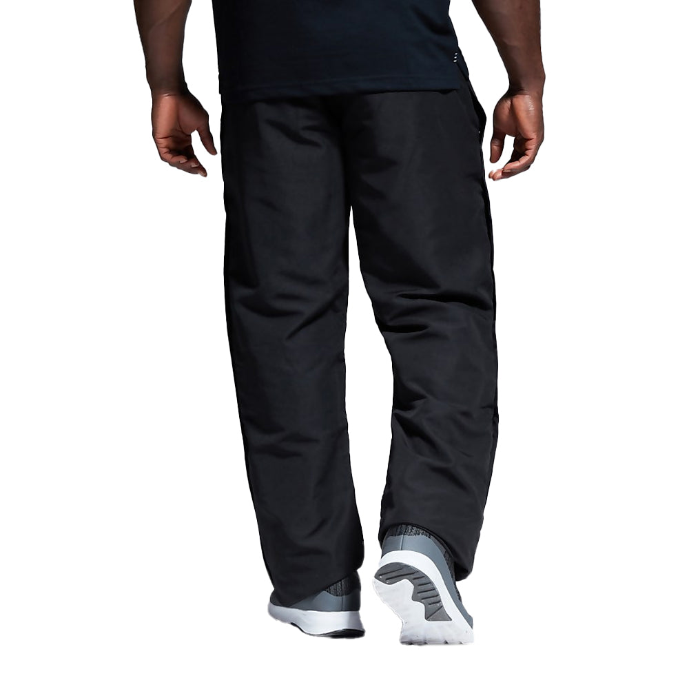 Black - Back - Canterbury Mens Stadium Open Hem Tracksuit Bottoms