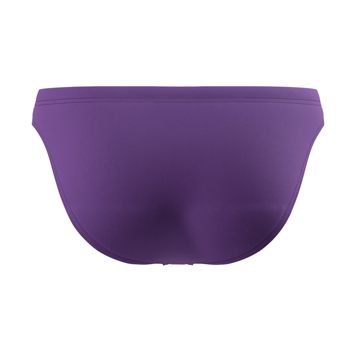 Grape - Back - Speedo Mens Endurance+ Thin Strap Swim Briefs