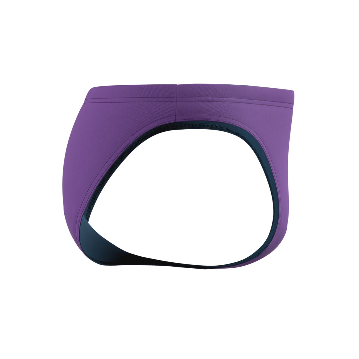 Grape - Side - Speedo Mens Endurance+ Thin Strap Swim Briefs