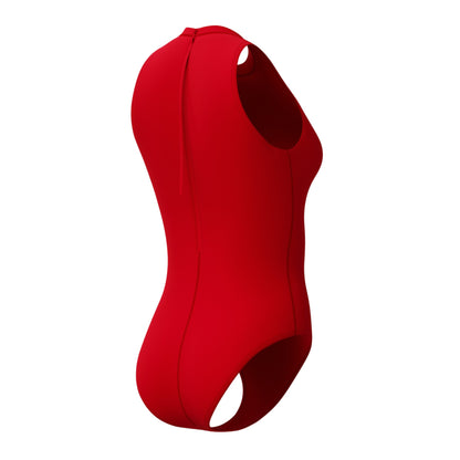 Red - Lifestyle - Speedo Womens-Ladies Hydrasuit Endurance+ One Piece Swimsuit
