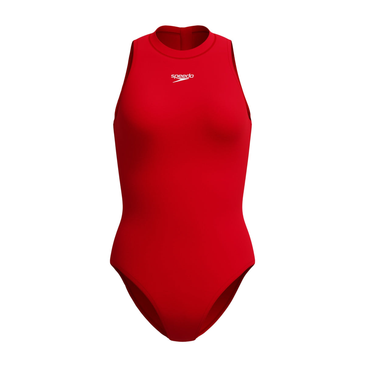 Red - Front - Speedo Womens-Ladies Hydrasuit Endurance+ One Piece Swimsuit