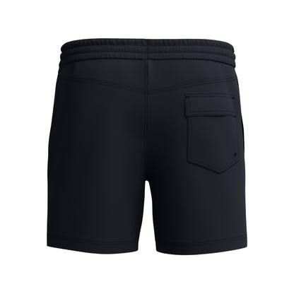 Black - Back - Speedo Mens Medley Logo Swim Shorts