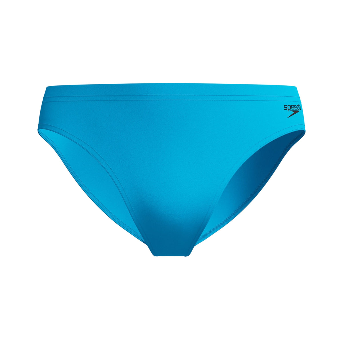 Turquoise - Front - Speedo Mens Big Logo Endurance+ Swim Briefs