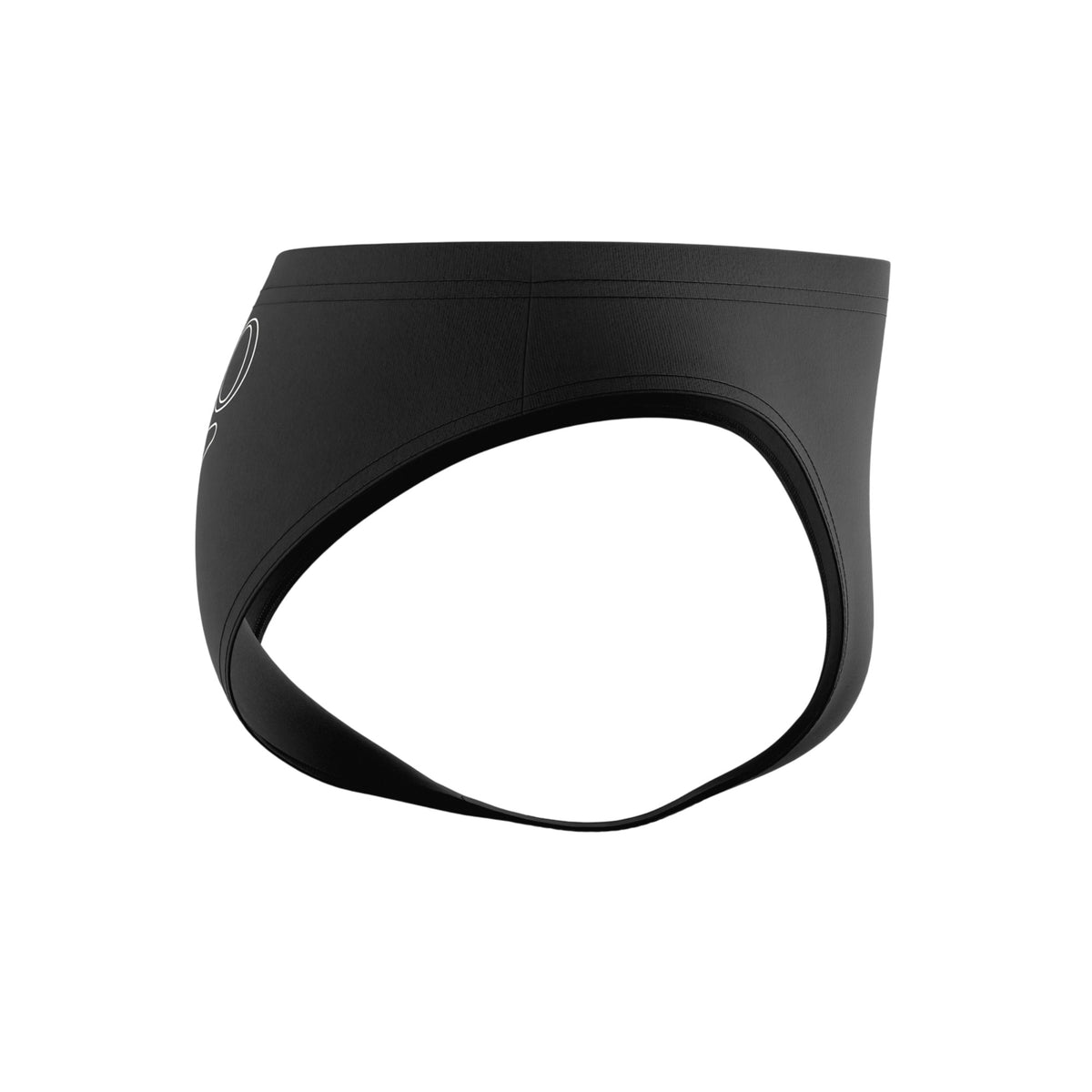 Black - Lifestyle - Speedo Mens Big Logo Endurance+ Swim Briefs
