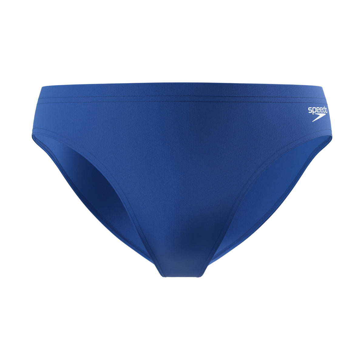 Blue - Front - Speedo Mens Big Logo Endurance+ Swim Briefs
