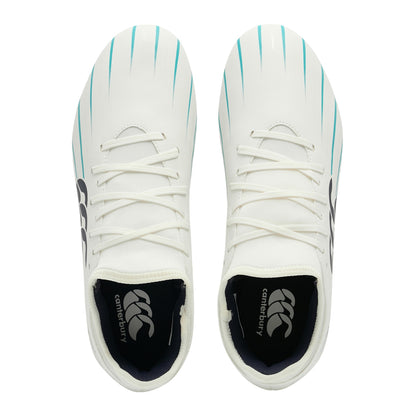 White-Green - Lifestyle - Canterbury Unisex Adult Speed Falcon 2.0 Team Soft Ground Rugby Boots