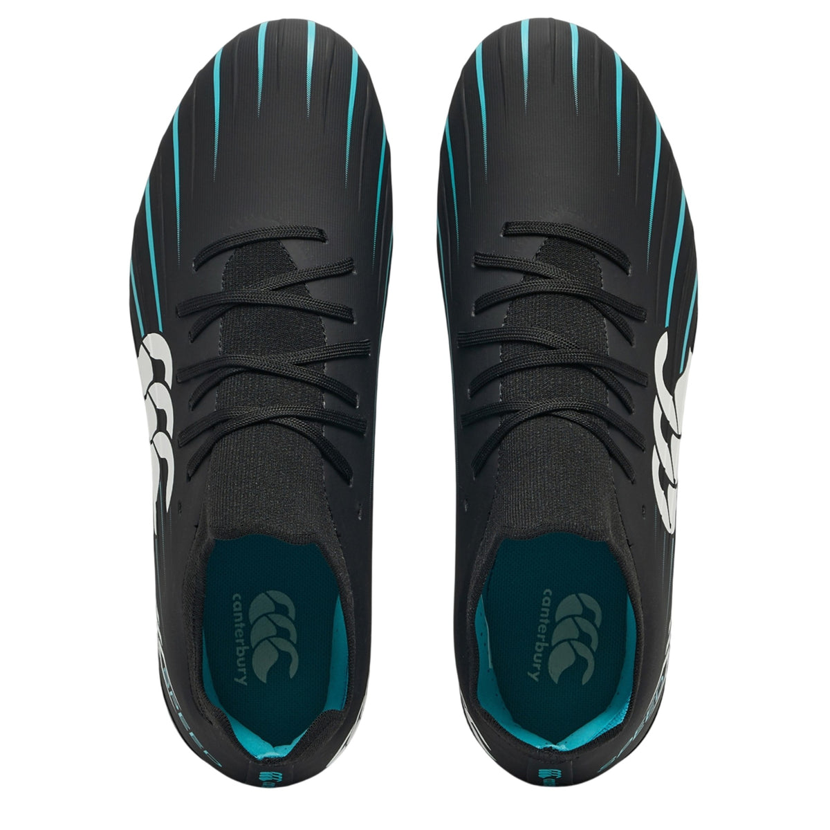 Black - Lifestyle - Canterbury Unisex Adult Speed Falcon Pro 2.0 Soft Ground Rugby Boots