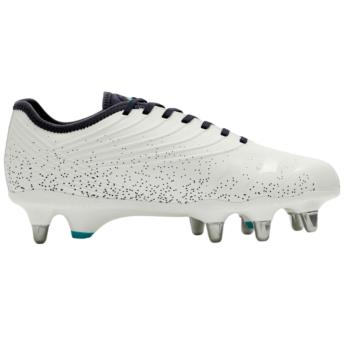 White - Front - Canterbury Mens Stampede Groundbreak Pro Soft Ground Rugby Boots
