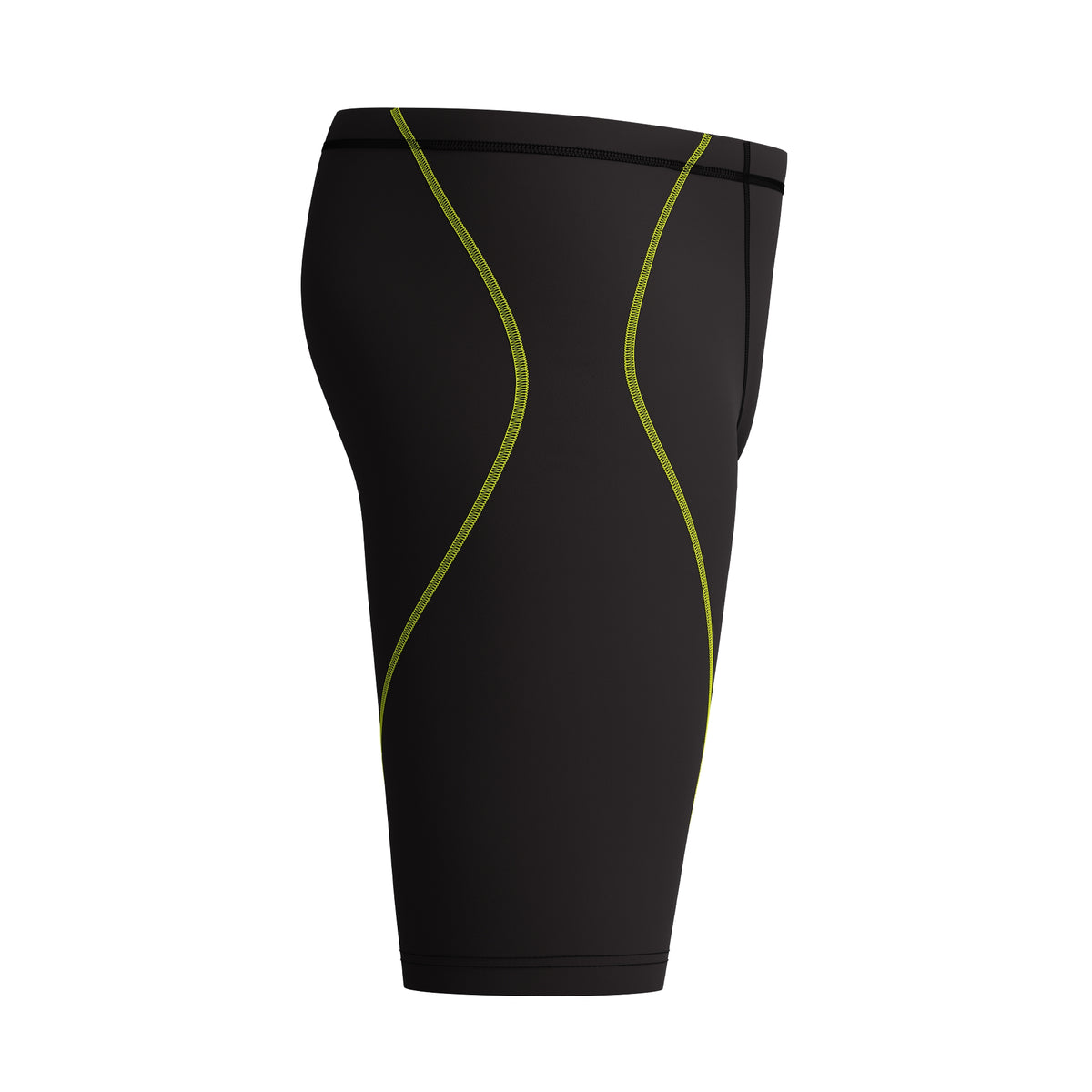 Black - Side - Speedo Mens Fastskin Hyperspark Jammer Shorts