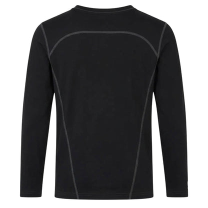 Black - Back - Canterbury Childrens-Kids Base Layer Top