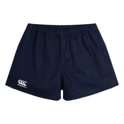 Navy - Front - Canterbury Mens Professional Cotton Shorts