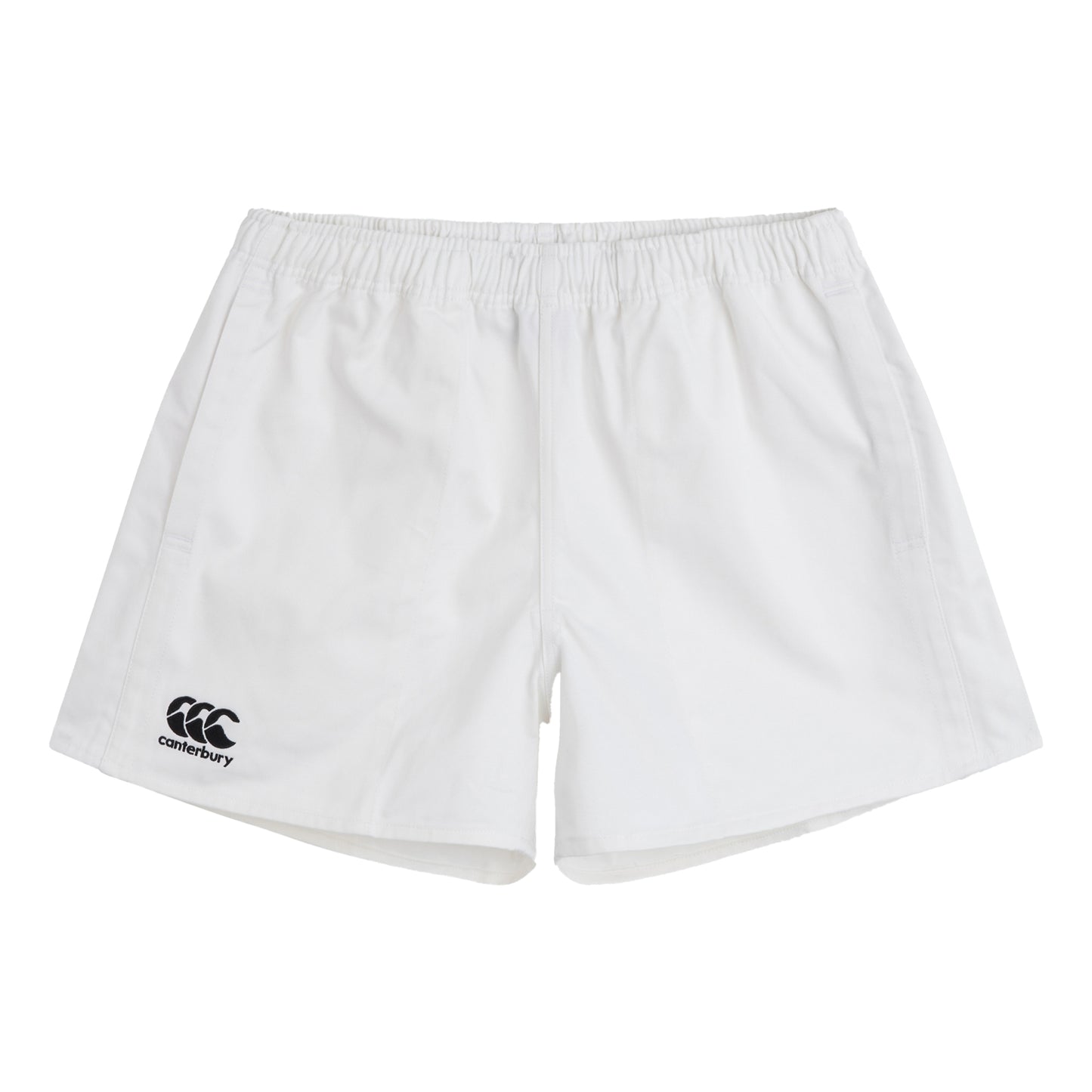 White - Front - Canterbury Mens Professional Cotton Shorts