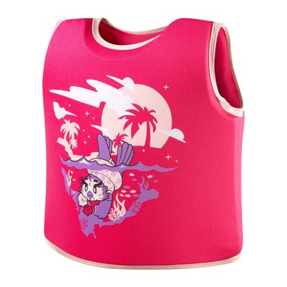 Pink - Back - Speedo Toddler Character Swim Vest