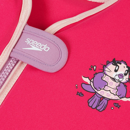 Pink - Side - Speedo Toddler Character Swim Vest