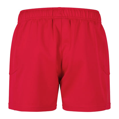 Flag Red - Back - Canterbury Childrens-Kids Advantage 2.0 Shorts