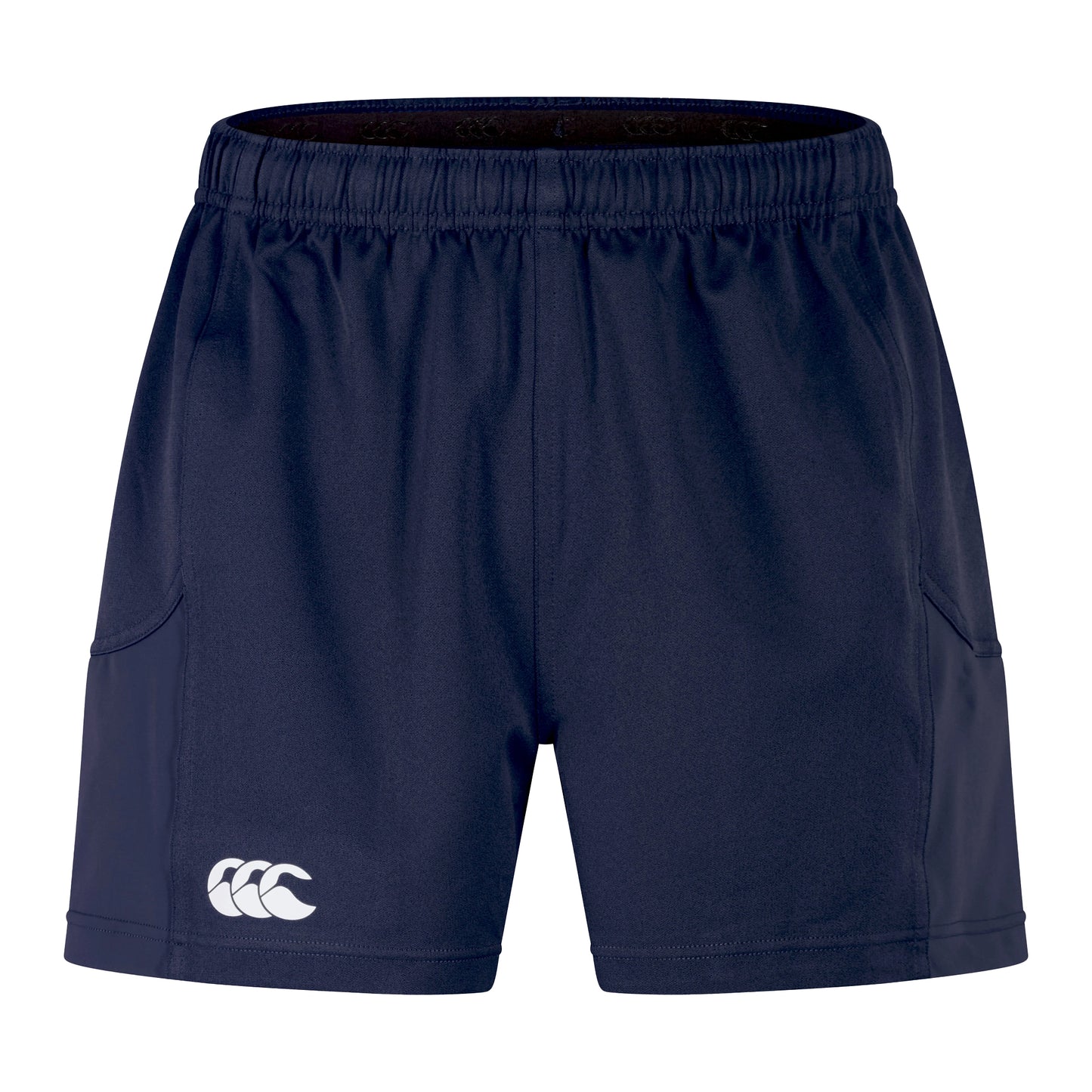Navy - Front - Canterbury Childrens-Kids Advantage 2.0 Shorts