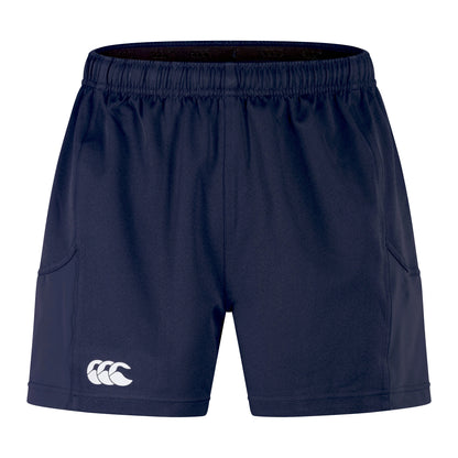 Navy - Front - Canterbury Childrens-Kids Advantage 2.0 Shorts