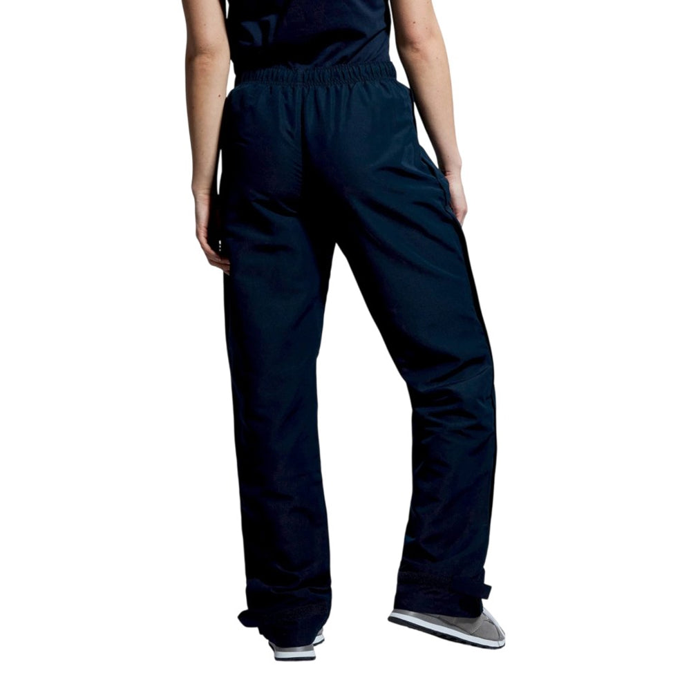 Navy - Back - Canterbury Womens-Ladies Stadium Open Hem Tracksuit Bottoms