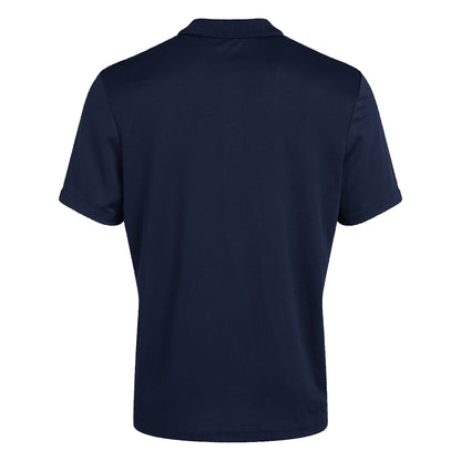 Navy - Back - Canterbury Childrens-Kids Club Dry Polo Shirt