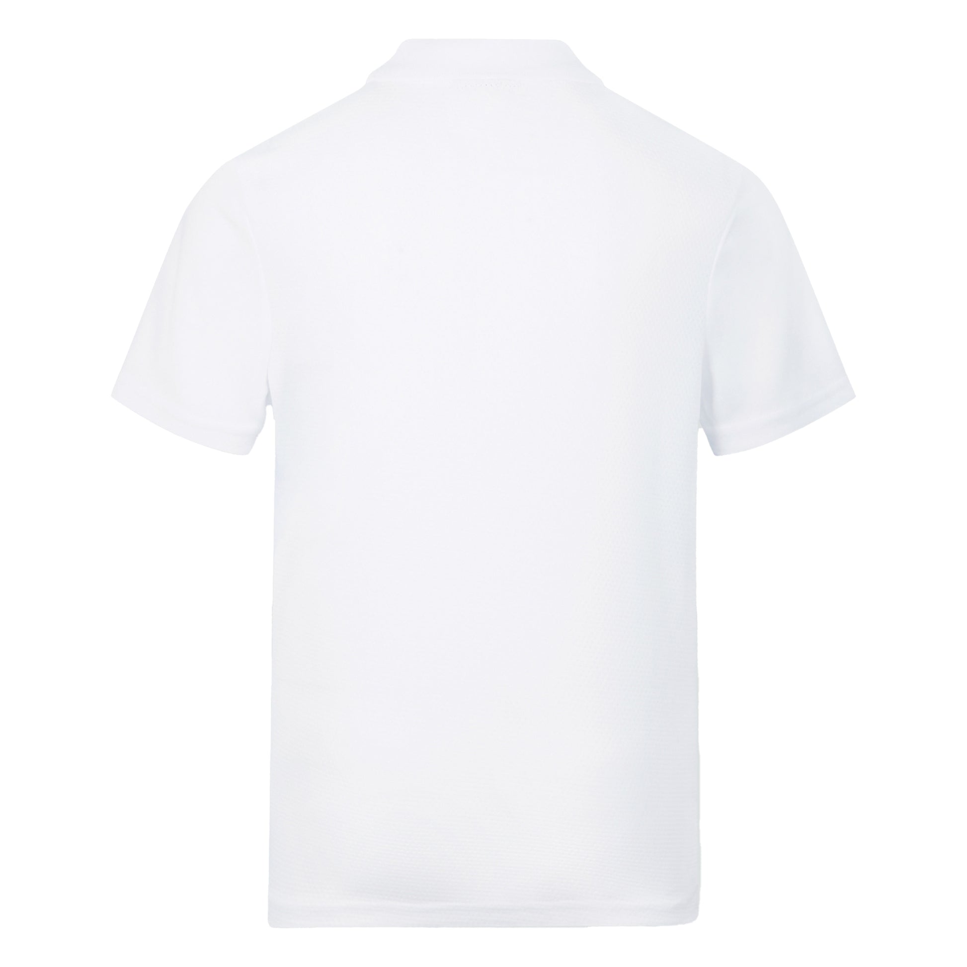 White - Back - Canterbury Childrens-Kids Club Dry Polo Shirt