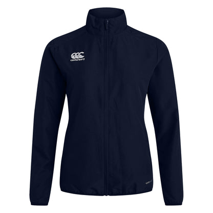 Navy - Front - Canterbury Womens-Ladies Club Track Jacket