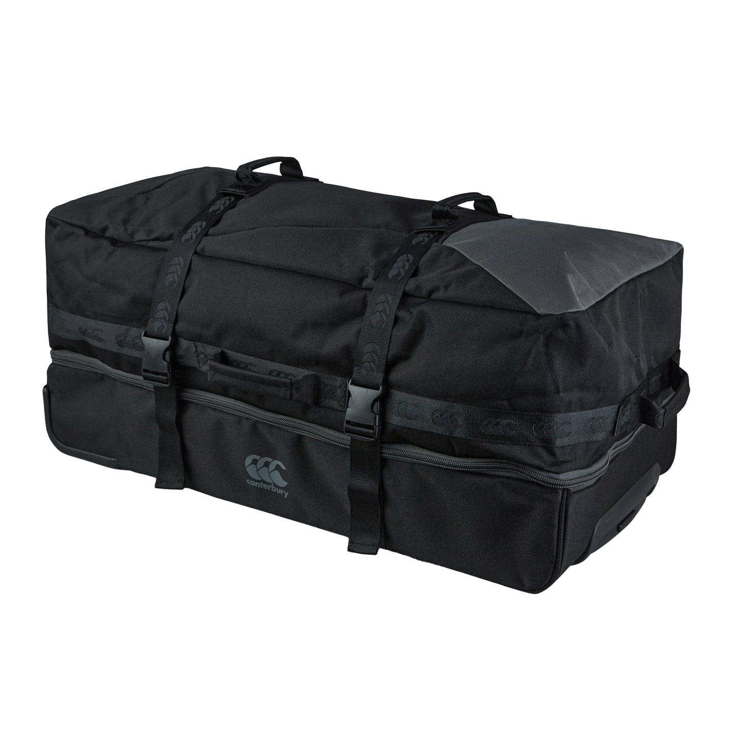 Black - Front - Canterbury CCC Team Wheelie Duffle Bag