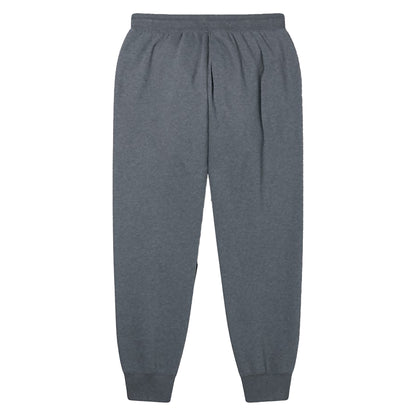 Grey Marl - Back - Canterbury Mens Fleece Tapered Leg Jogging Bottoms