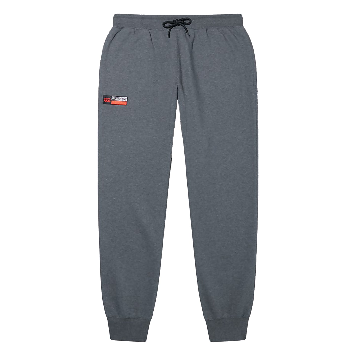 Grey Marl - Front - Canterbury Mens Fleece Tapered Leg Jogging Bottoms