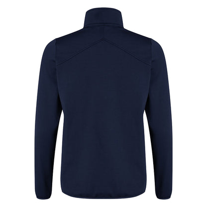 Navy - Back - Canterbury Womens-Ladies Club Quarter Zip Training Midlayer