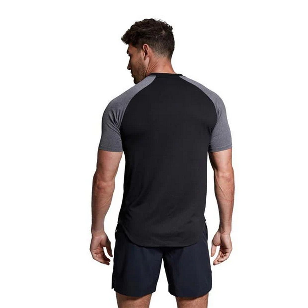 Black-Magnet Marl - Side - Canterbury Mens Elite Training T-Shirt