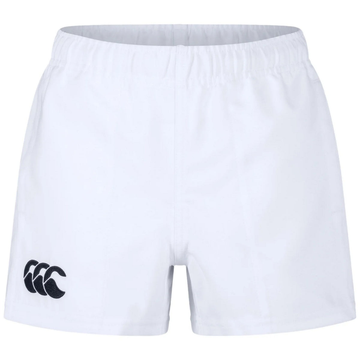 White - Front - Canterbury Childrens-Kids Cotton Drill Shorts
