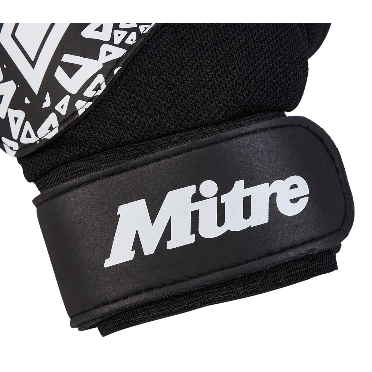 Black-White - Side - Mitre Childrens-Kids Magnetite Glove