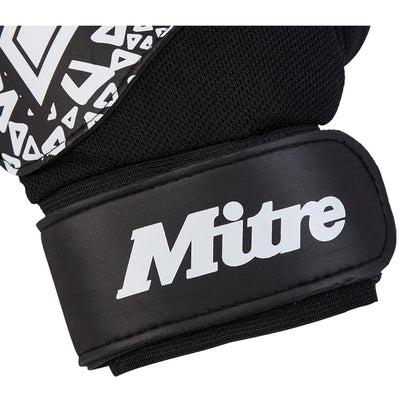 Black-White - Side - Mitre Childrens-Kids Magnetite Glove