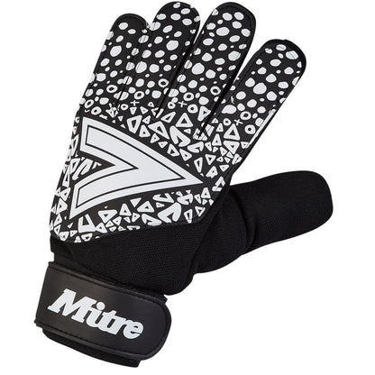 Black-White - Front - Mitre Childrens-Kids Magnetite Glove