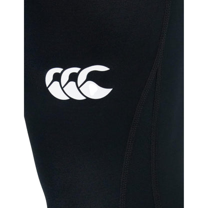 Black - Side - Canterbury Mens Mercury Compression Base Layer Leggings