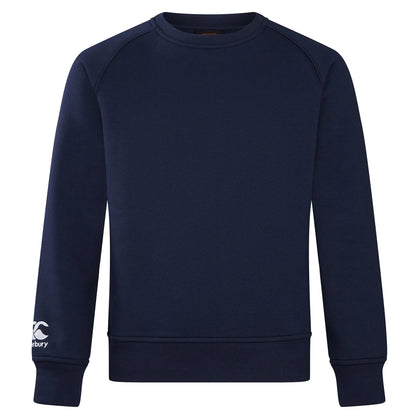Navy - Front - Canterbury Womens-Ladies Club Crew Neck Sweatshirt