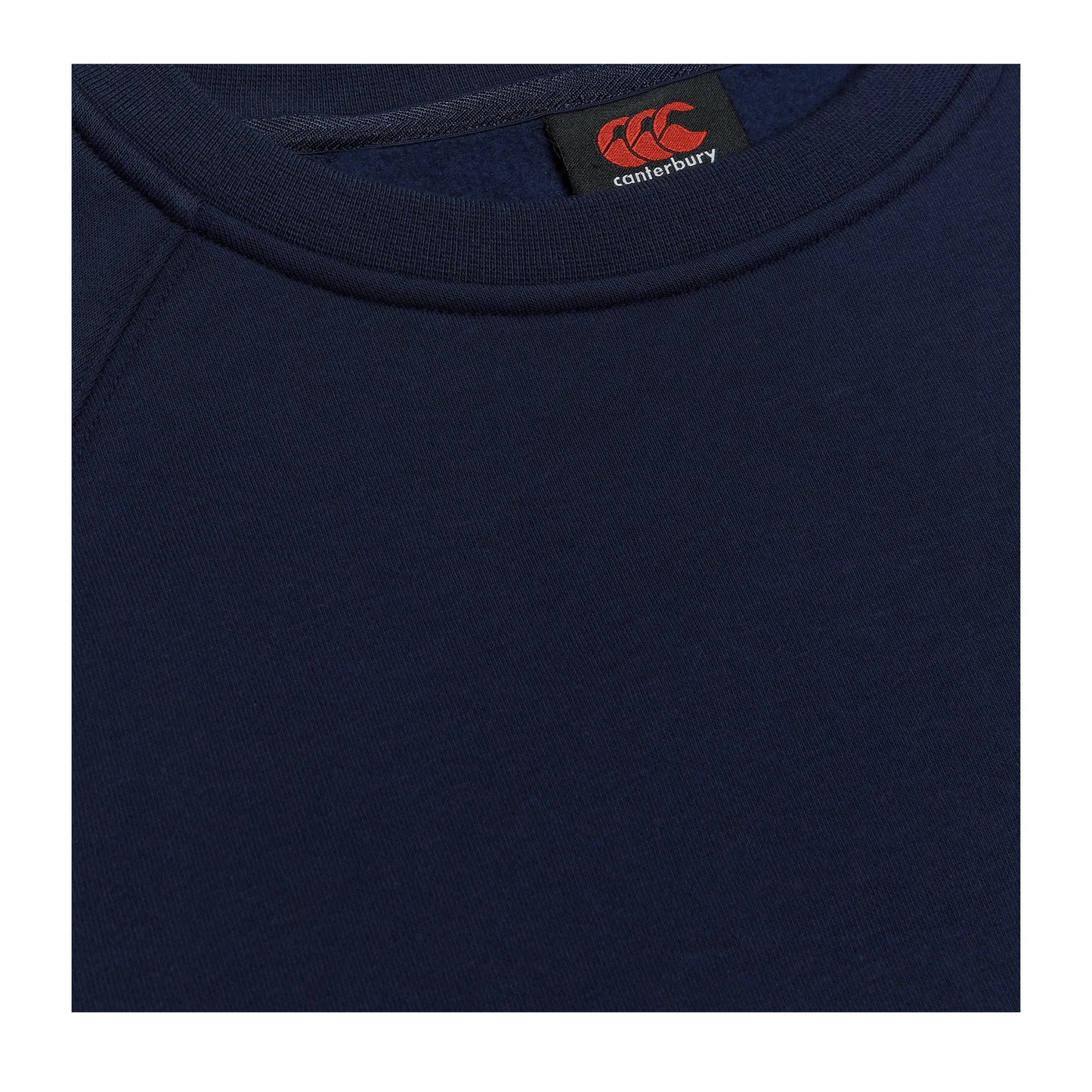 Navy - Side - Canterbury Womens-Ladies Club Crew Neck Sweatshirt