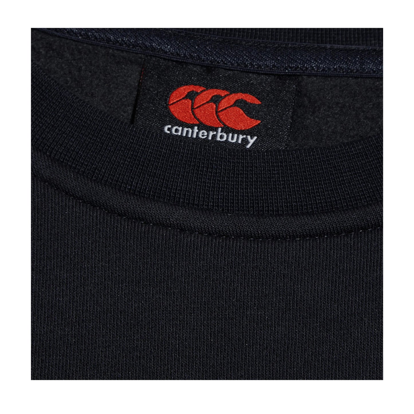 Black - Side - Canterbury Womens-Ladies Club Crew Neck Sweatshirt