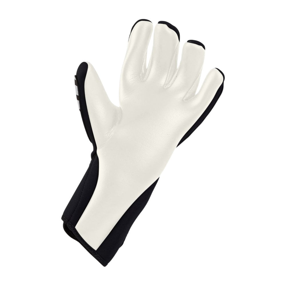 Black-Grey - Back - Mitre Childrens-Kids Impel Goalkeeper Gloves