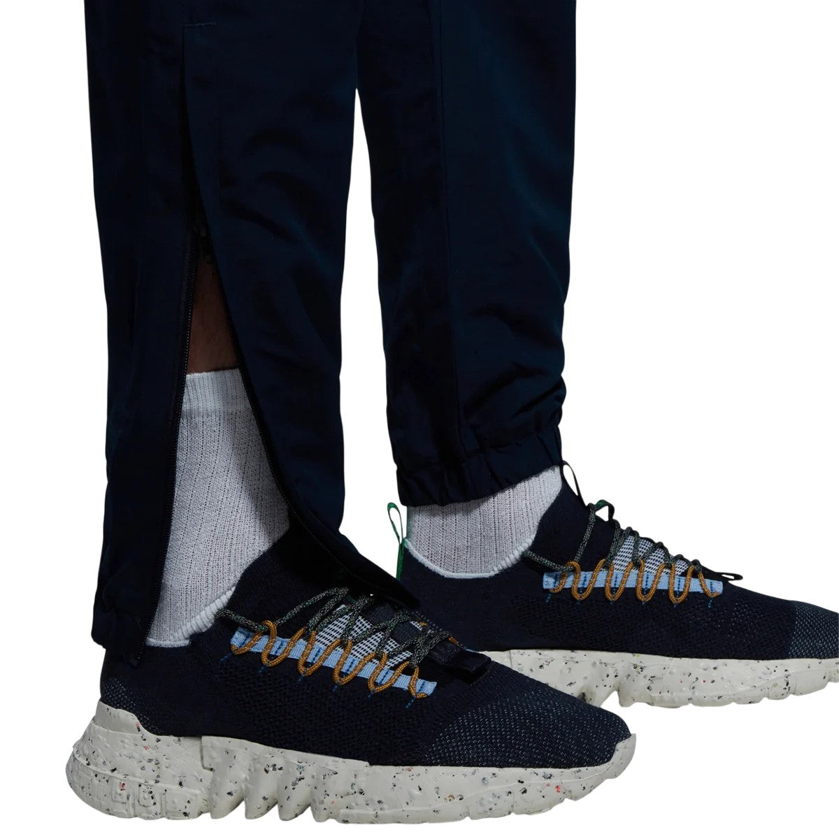 Navy - Side - Canterbury Mens Club Plain Tapered Leg Tracksuit Bottoms